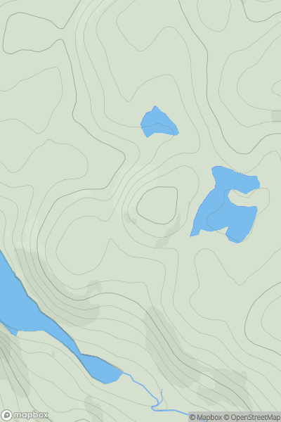 Thumbnail image for Torr an Lochain showing contour plot for surrounding peak