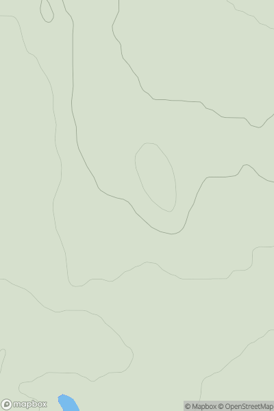 Thumbnail image for Druim Odhar showing contour plot for surrounding peak