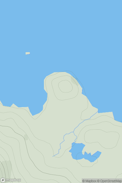 Thumbnail image for Torr an Eilein showing contour plot for surrounding peak