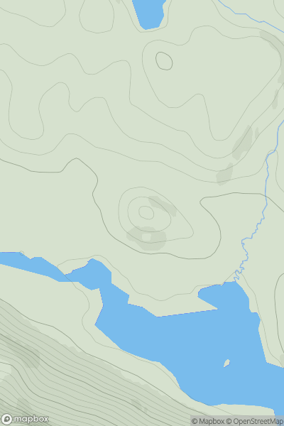 Thumbnail image for Cnoc Corr showing contour plot for surrounding peak